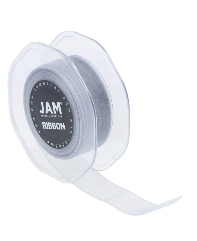 Jam Paper Double Faced Satin Ribbon - Pack of 2