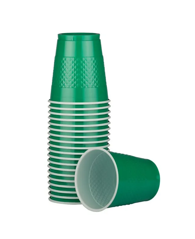 Jam Paper Plastic Party Cups - 12 Ounces - 20 Glasses Per Pack