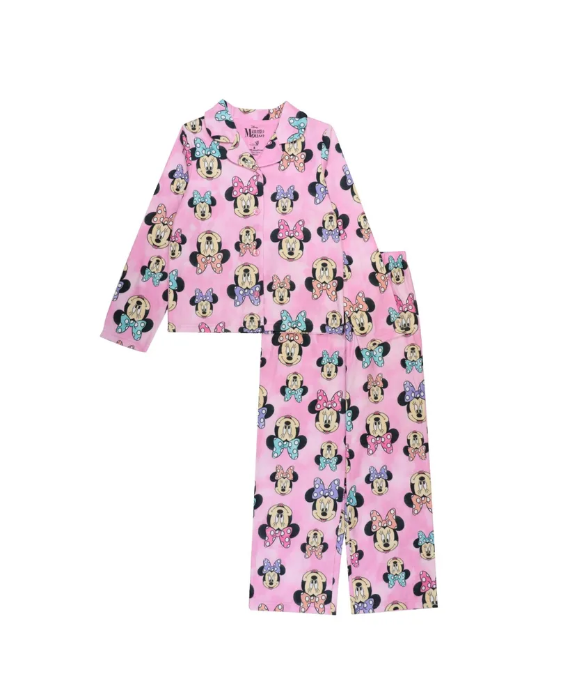 Minnie Mouse Big Girls Top and Pajama, 2 Piece Set