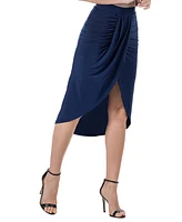 24seven Comfort Apparel Women's Knee Length Skirt