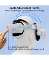 Alpha Digital Meta Quest 2 Head Strap Replacement-Adjustable/Comfortable/Lightweight