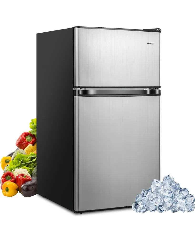  Mini Fridge with Freezer, 3.2 Cu.Ft Mini Refrigerator