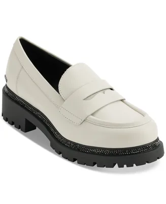 Dkny Women's Rudy Slip-On Penny Loafer Flats