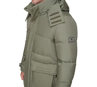 Marc New York Men's Oswego Duvet Quilted Parka Coat