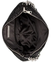 I.n.c. International Concepts Crescent Diamond Mesh Small Chain Hobo, Created for Macy's