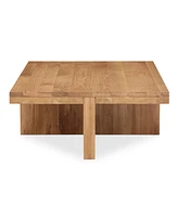Folke 50" Oak Rectangle Coffee Table