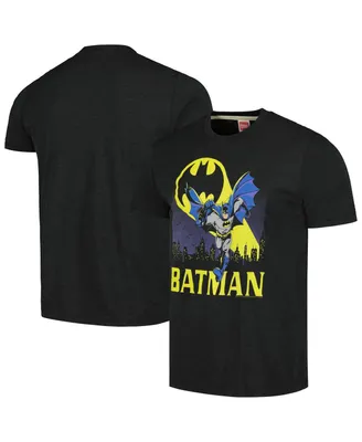 Men's and Women's Homage Charcoal Batman Graphic Tri-Blend T-shirt