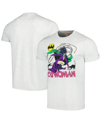 Men's Homage Ash Catwoman Tri-Blend T-shirt