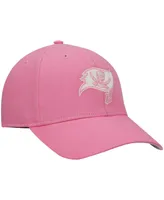 Big Girls '47 Brand Pink Tampa Bay Buccaneers Rose Mvp Adjustable Hat