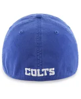 Men's '47 Brand Royal Indianapolis Colts Franchise Logo Fitted Hat