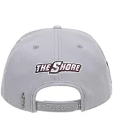 Men's Pro Standard Gray Maryland Eastern Shore Hawks Evergreen Mascot Snapback Hat