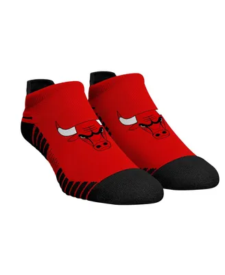 Men's and Women's Rock 'Em Socks Chicago Bulls Hex Performance Ankle Socks