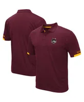 Men's Colosseum Maroon Loyola Chicago Ramblers Santry Lightweight Polo Shirt