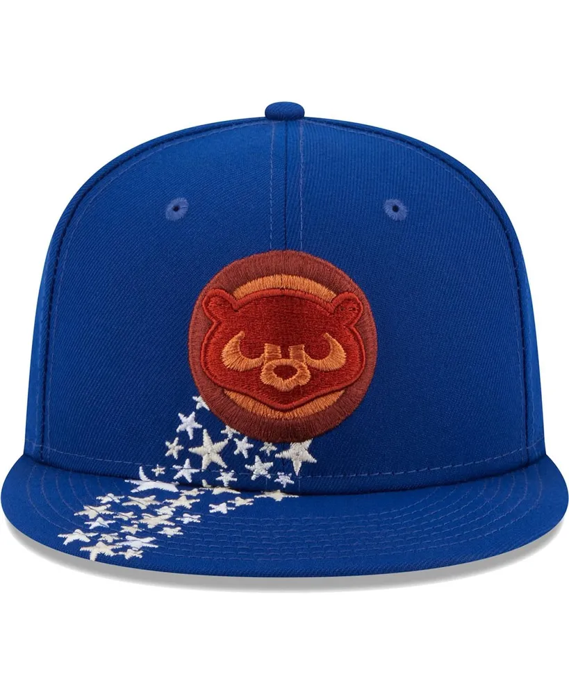 Men's New Era Royal Chicago Cubs Meteor 59FIFTY Fitted Hat