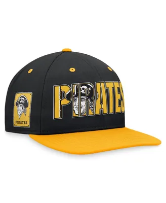 Men's Nike Black Pittsburgh Pirates Cooperstown Collection Pro Snapback Hat
