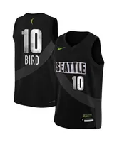 Big Boys and Girls Nike Sue Bird Black Seattle Storm 2021 Rebel Edition Victory Player Jersey