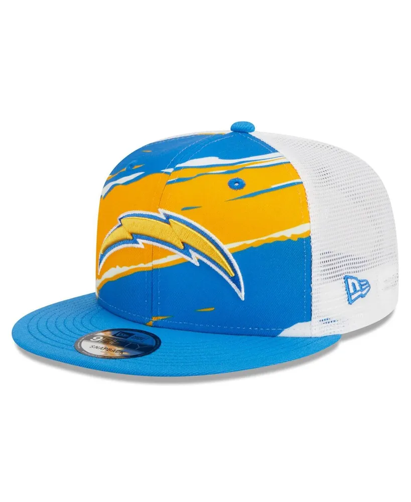 Men's New Era Royal Los Angeles Rams Logo Tear 9FIFTY Snapback Hat