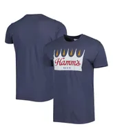 Men's and Women's American Needle Navy Hamms Brass Tacks T-shirt