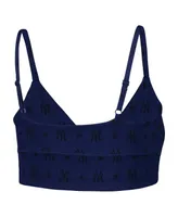 Women's Terez Navy New York Yankees Active Bra