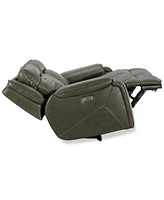 Closeout! Hansley 2-Pc. Zero Gravity Power Recliner Leather Sofa, Created for Macy's