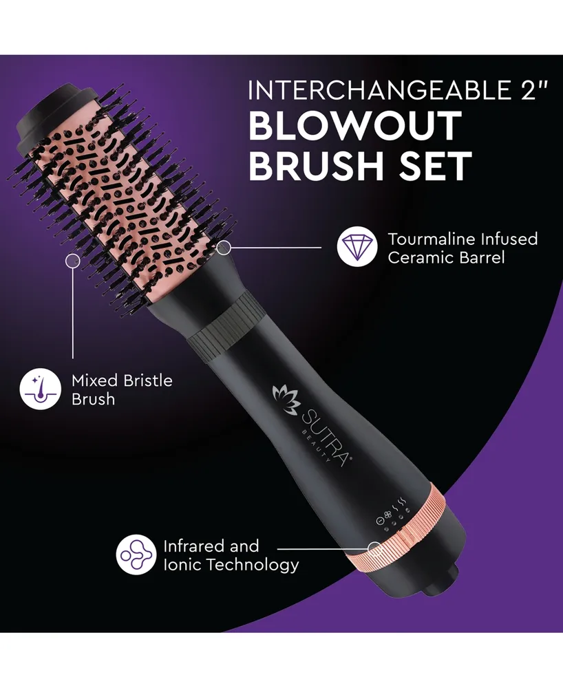 Sutra Beauty 2-Pc. Interchangeable 2" Blowout Brush Set