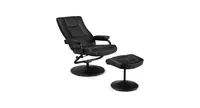 Slickblue Swivel Lounge Chair Recliner with Ottoman