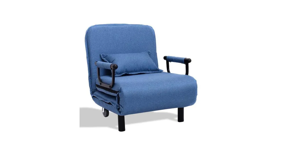 Slickblue Convertible Folding Leisure Recliner Sofa Bed