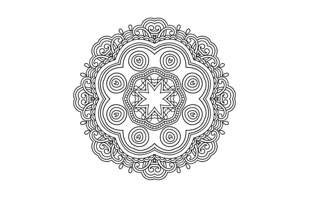 Mandala Meditation Coloring Book by Union Square & Co.