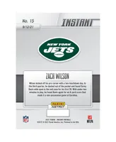 Zach Wilson New York Jets Fanatics Exclusive Parallel Panini America Instant Nfl Debut Single Rookie Trading Card - Limited Edition of 99