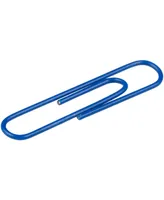 Jam Paper Colorful Jumbo Paper Clips - Large 2" - Paperclips - 75 Per Pack