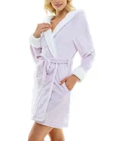 Roudelain Women's Deluxe Touch Printed Robe