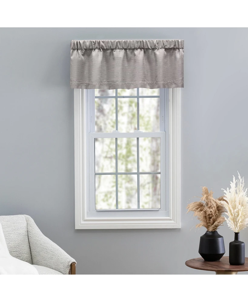 Ricardo Grasscloth Lined Curtain Valance 54"W x 15"L