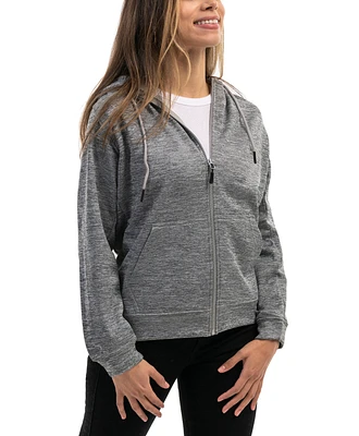Mio Marino Plus Size Premium Zip-Up Hoodie with Smooth Matte Finish & Cozy Fleece Inner Lining Sweater with Hood