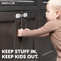 Jool Baby Toddler Multi-Use Safety Strap for Cabinets, Fridges, Drawers, Damage-Free Adhesives Safety Set
