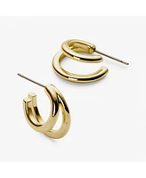 Ana Luisa Double Hoop Earrings - Scarlett