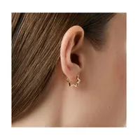 Ana Luisa Gold Hoop Earrings - Onda Mini