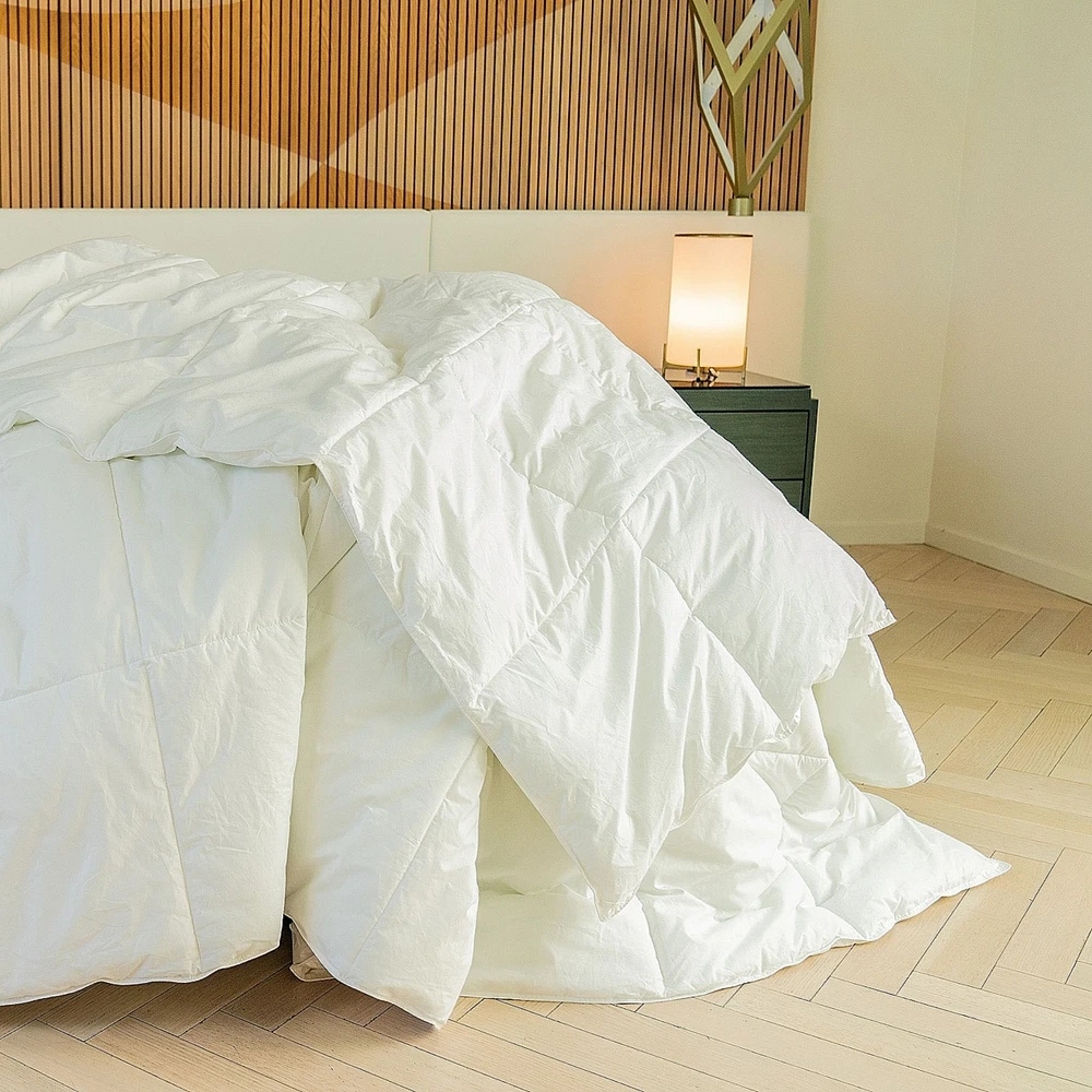 FluffCo Down Blended Comforter - King