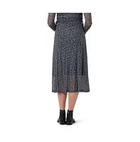 Ripe Maternity Maternity Ripe Layla A-Line Skirt Black/Storm