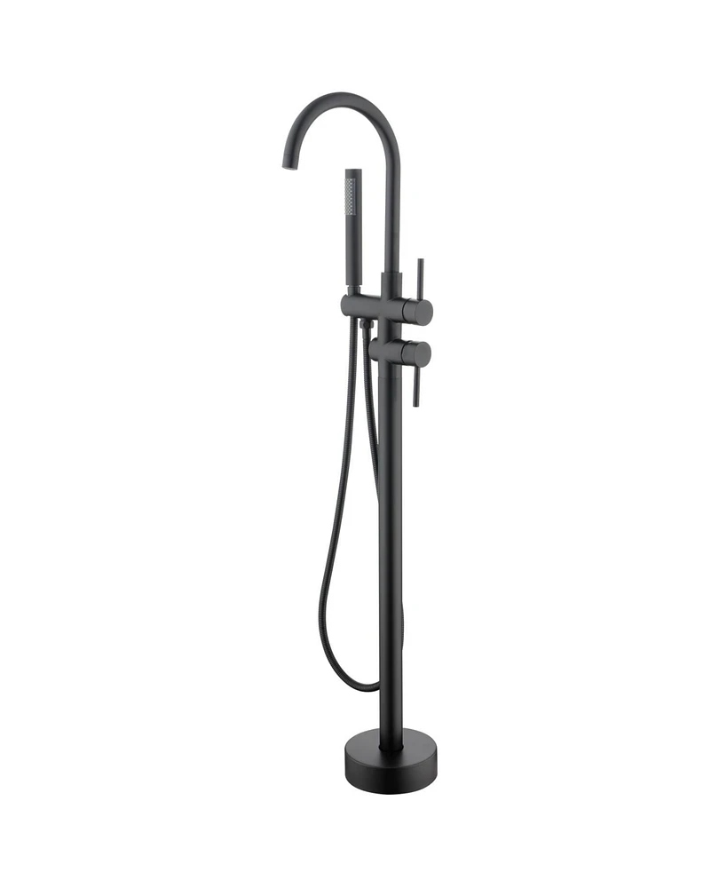 Streamdale Furniture Mount Bathtub Faucet Freestanding Tub Filler Standing High Flow Shower Faucets