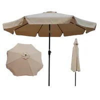 Simplie Fun 10 Ft Patio Umbrella Market Round Umbrella Outdoor Garden Umbrellas