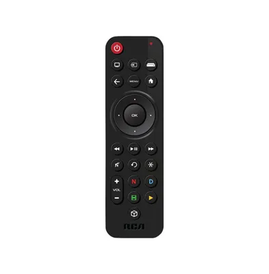 Universal Remote Control Rechargeable - Black