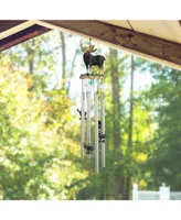 23" Long Round Top Moose Wind Chime