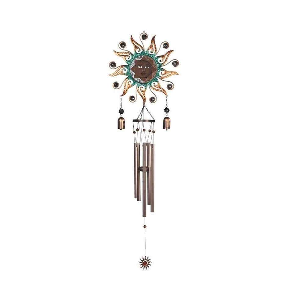 48" Long Sun Gem Wind Chime Celestial Wind Chime