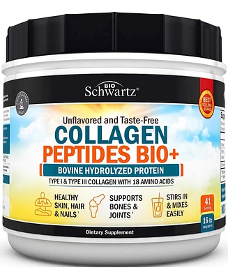 Bioschwartz Collagen Peptides Bio plus Powder, 16oz