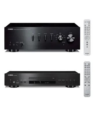 Yamaha Cd-S303 Cd Player with MP3/Wma/Lpcm/Flac/Usb Compatibility with A-S301 Integrated Amplifier