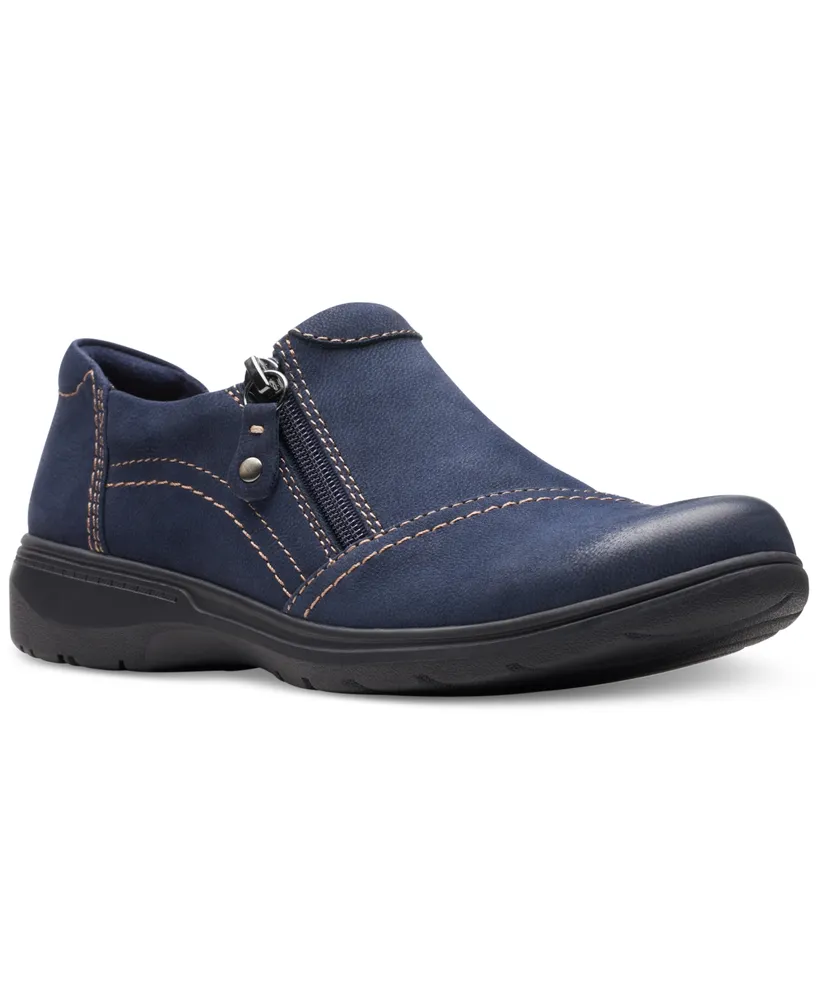 Clarks Women's Carleigh Ray Round-Toe Side-Zip Shoes