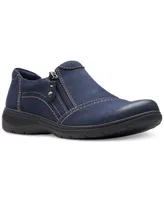 Clarks Women's Carleigh Ray Round-Toe Side-Zip Shoes