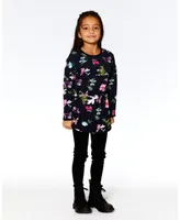 Girl Rib Leggings Black - Child