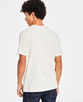 A|X Armani Exchange Men's Regular-Fit Monogram Logo Graphic T-Shirt, Created for Macy's