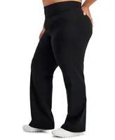 Id Ideology Plus Size Flex Stretch Active Yoga Pants, Created for Macy's